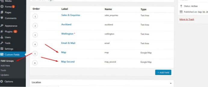 Vytvořte Repeter Meta Filed Group s vlastním kódem bez pluginu
