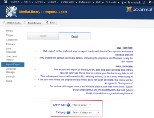 Exporting and Importing WordPress Media Libraries and Galleries in XML Files