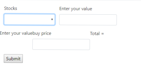 Forminmatningsvärden är tomma efter inlämning