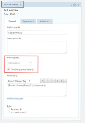 Gravity Forms for Woocommerce Add-on - GF Products Betrag nicht im Warenkorb berechnet