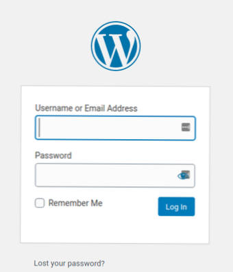 Wp-admin op ander domein hebben