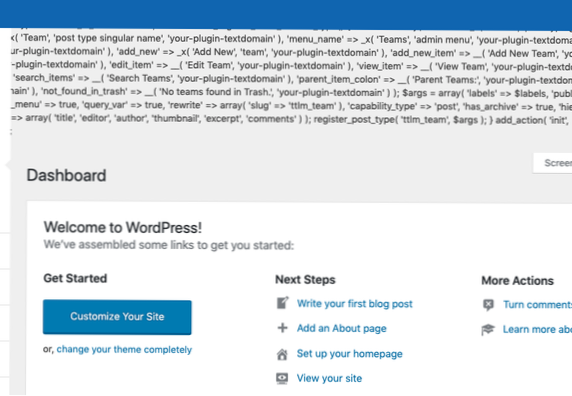 How can I turn a post type to a reply for another post type