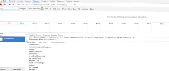 How do i post data to url with fields?