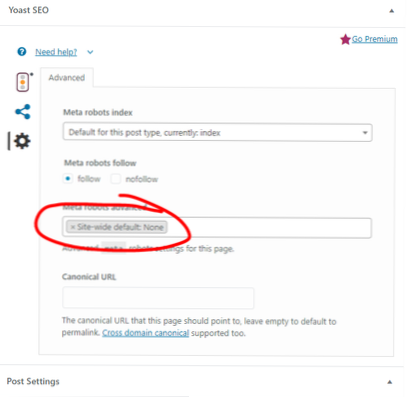 How do I set default meta value by post type?