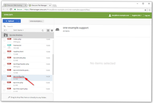 Comment WordPress sait-il quelle langue est choisie lorsqu'il y a une erreur de connexion à la base de données