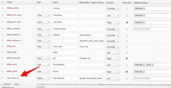 Comment ajouter un champ personnalisé utilisateur dans les e-mails Woocommerce?