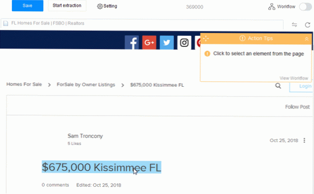 Come aggiungere dati dietro un accesso tramite iframe