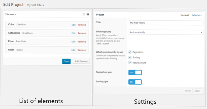 Slik legger du til widget for produktprisfilter på en annen side