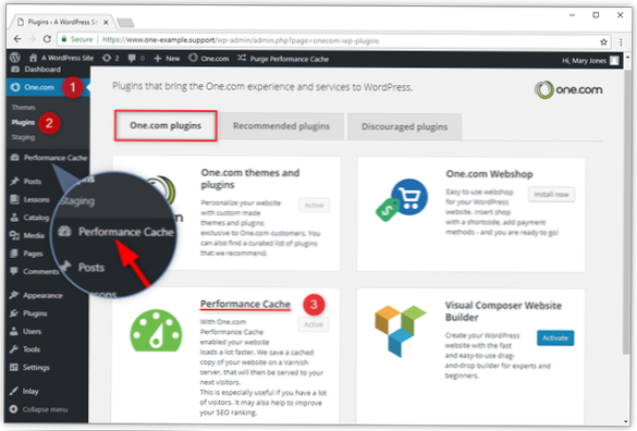 Comment vérifier les performances du tableau de bord WordPress