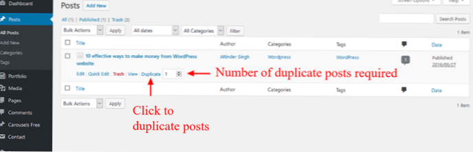 How to duplicate entire custom post type