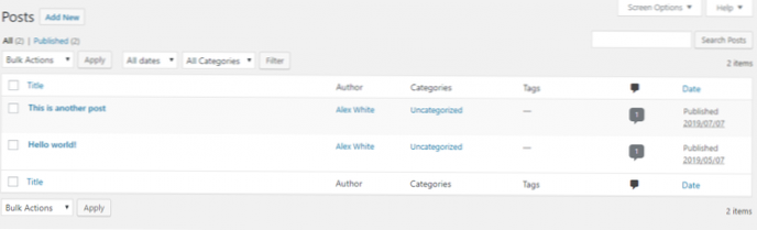How to modify wordpress gutenberg output for columns