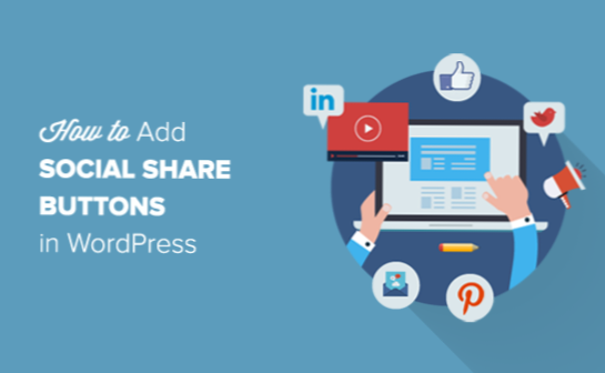 So zeigen Sie Social-Share-Buttons außerhalb des Beitrags an?