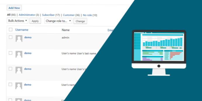 Comment afficher les formulaires de tableau de bord d'administration WordPress sur le front-end?
