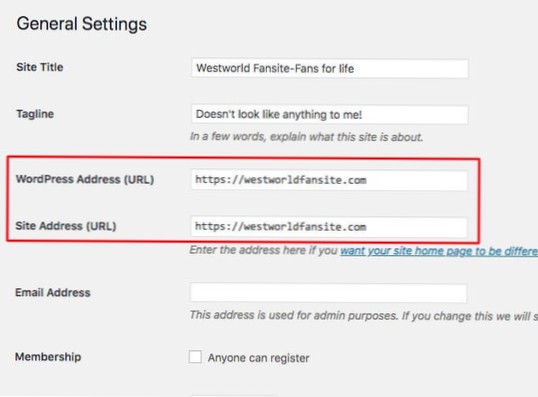 Vreau să schimb URL-ul imaginii WordPress sau să rescriu în timpul rulării