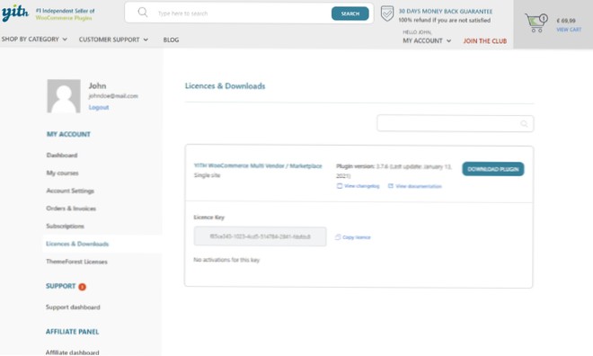 Instalarea unui plugin pe un site premium [închis]