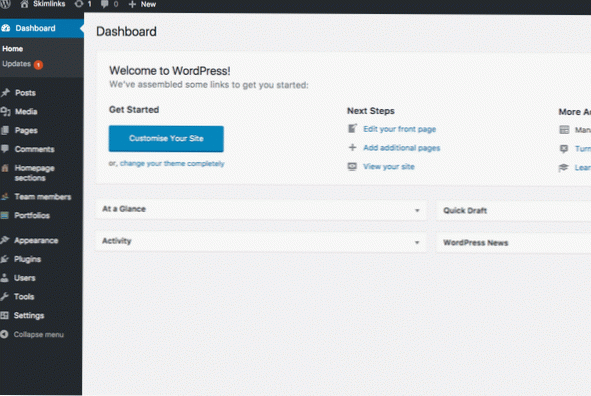Installing SkimLinks on WordPress Business Plan