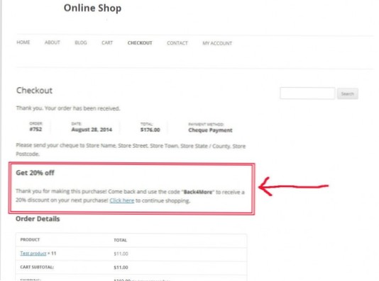 Existuje háček ve woocommerce, když platba nedokáže zobrazit vlastní chybovou zprávu?