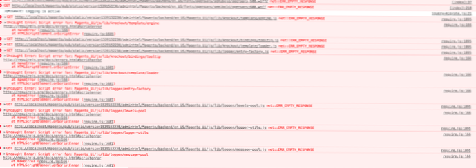 Loading script in Admin