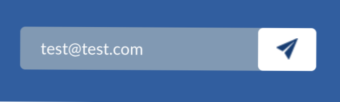 mailchimp integration on a custom footer