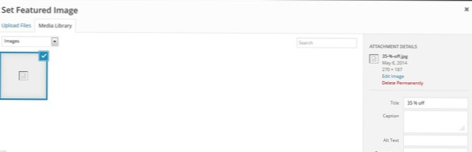 knihovna médií nezobrazuje obrázky