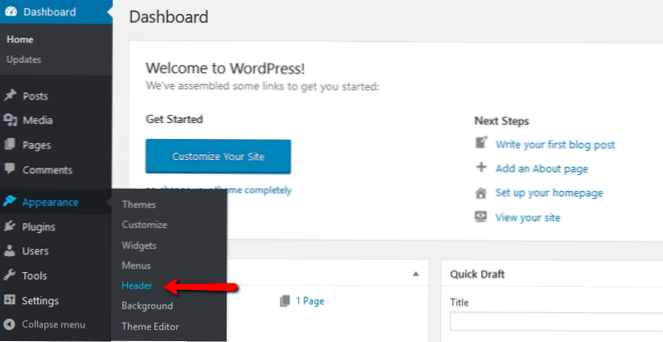 WordPress-Seitentitel ändern (<head></head>)