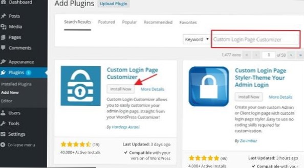 Modifying WordPress plugins