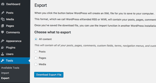 Reinstall Wordpress while keeping attachments