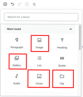 mismo tamaño para todas las imágenes en la galería del editor de bloques de Gutenberg