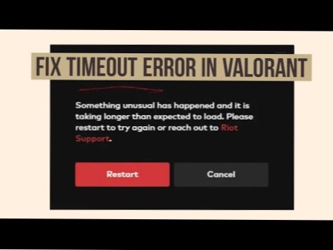 Eroare de expirare a serverului în fiecare weekend