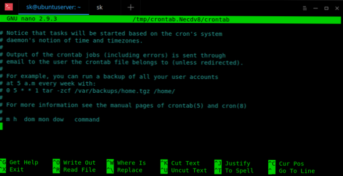 Serverbasert CRON-jobb