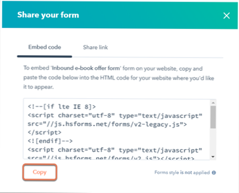Shortcode pentru a încorpora Formularul Editare cont nu funcționează