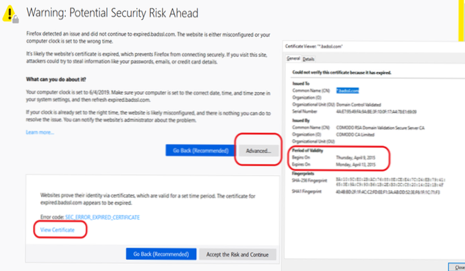 Le site se résout en www dans Firefox et sans dans Chrome