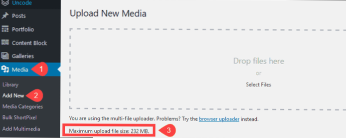 Le fichier téléchargé dépasse la directive upload_max_filesize en php.ini. s'affiche lors du téléchargement d'un thème