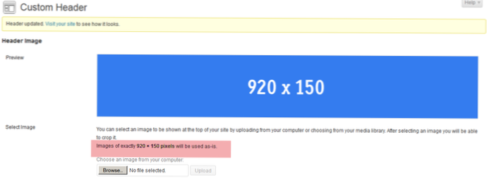 Trying to change main headers logo URL on child theme