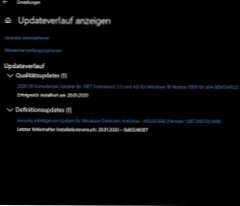 Update a buggy installation