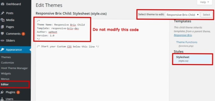 Use Theme CSS in custom code