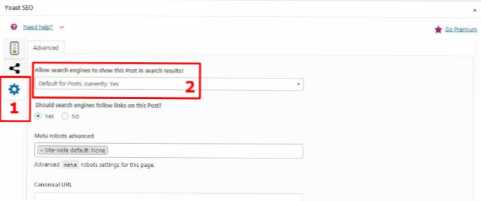 We need to stop search engine bots visits on some specific pages