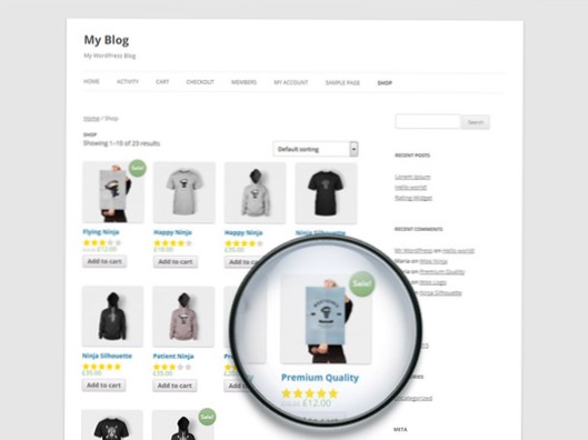 Woocommerce ajoute et affiche des notes par étoiles