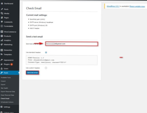 Email Woocommerce da Gmail non inviate not