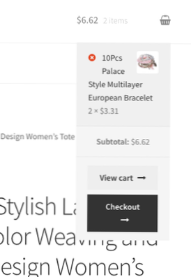 WooCommerce - how to auto-update Minicart?