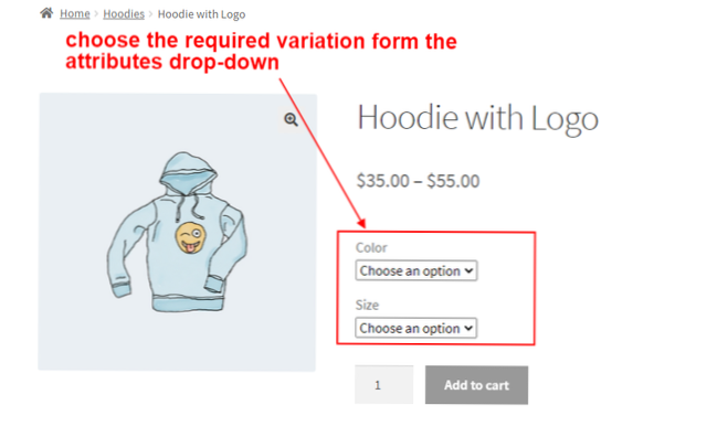 Produktvariation av Woocommerce - Lägg till prislogik