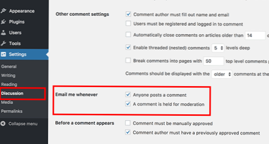 Wordpress-Kommentare – So prüfen Sie, ob der Kommentar noch genehmigt werden muss?