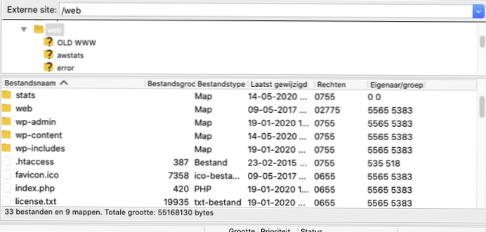 Wordpress heeft geen toestemming om te updaten (IspConfig)