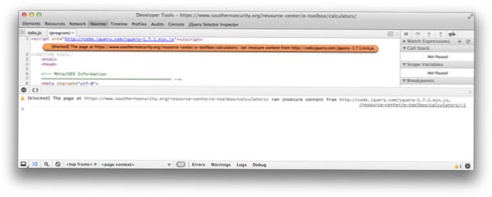 WordPress lädt jQuery nicht