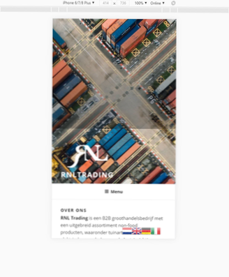 Wordpress Twenty Seventeen header image size not responsive for mobile