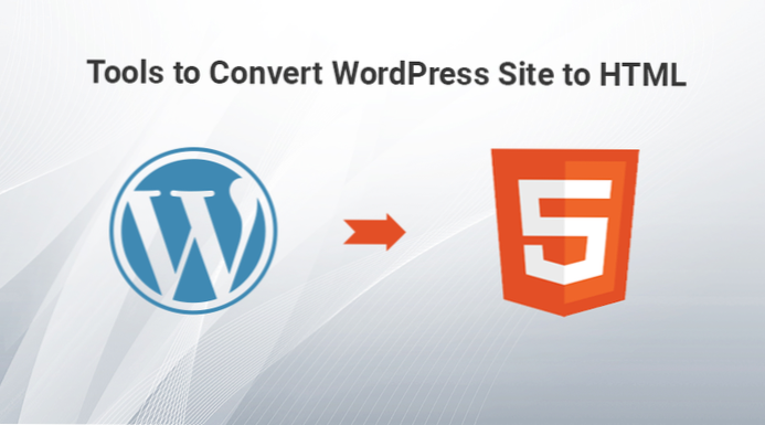 Le site Web WP est affiché en HTML