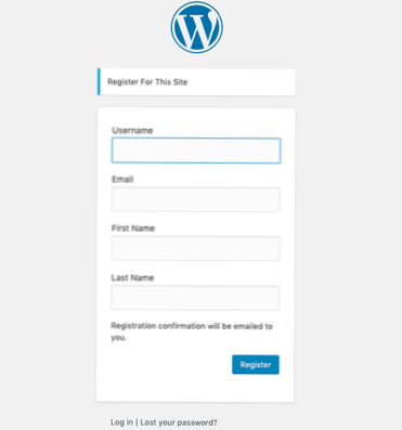 Benutzerdefiniertes Benutzerprofilfeld zum standardmäßigen WordPress MultiSite-Registrierungsformular hinzufügen