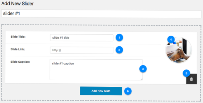 Adding Custom Slider
