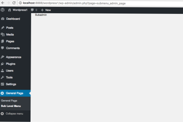 Bootstrap doesn't work on admin menu page-How to override wp-admin style?
