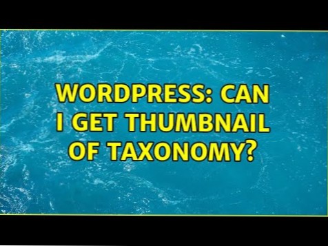 Posso ottenere una miniatura della tassonomia??